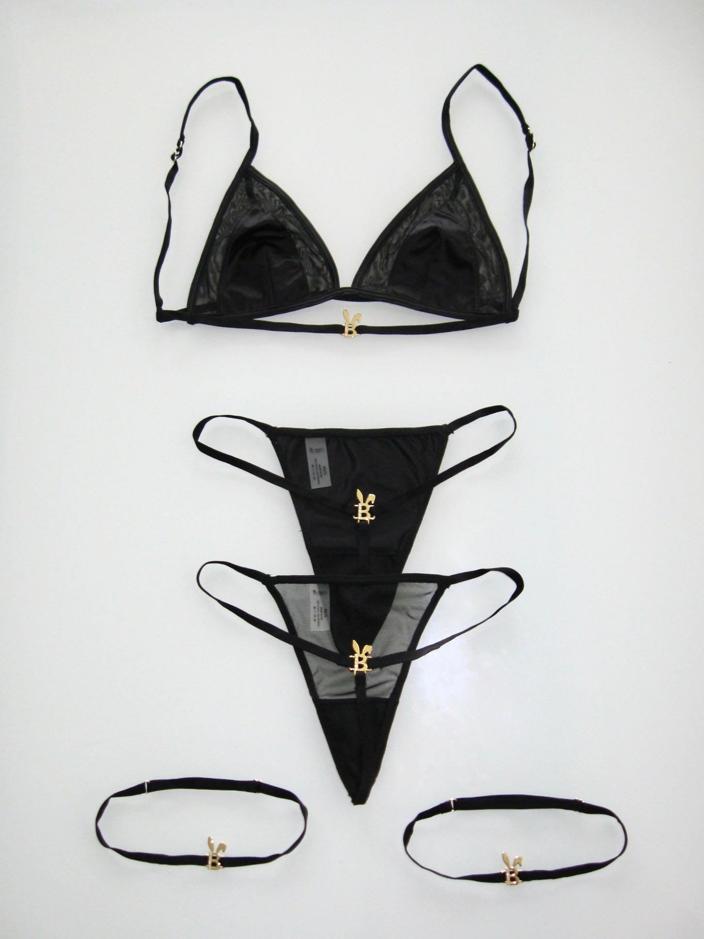 LINGERIE SET IN BLACK